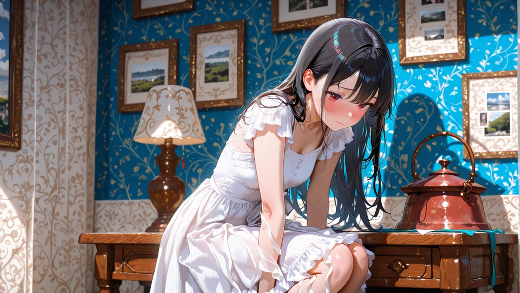 恥ずかしがりの　あおい　61枚セットです