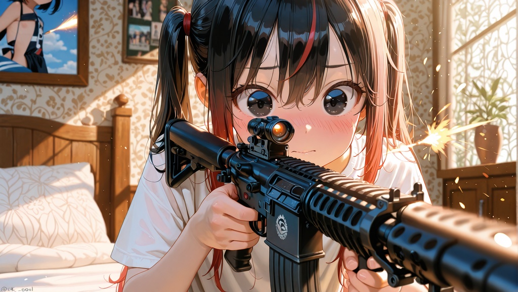 家の中で撃っちゃダメ！　みかちゃんキャラ　56枚セット