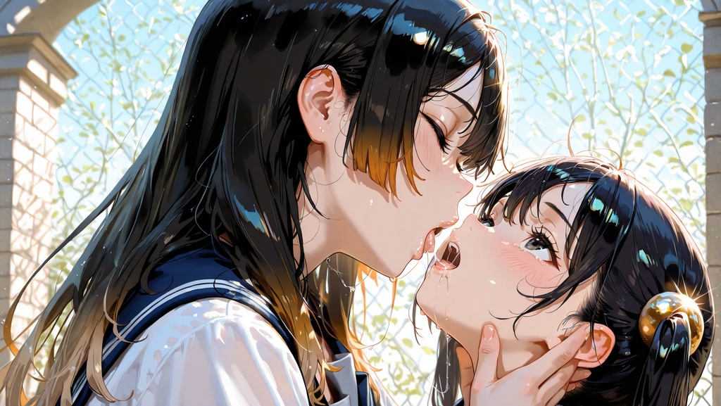 百合、先輩との愛　56枚セット