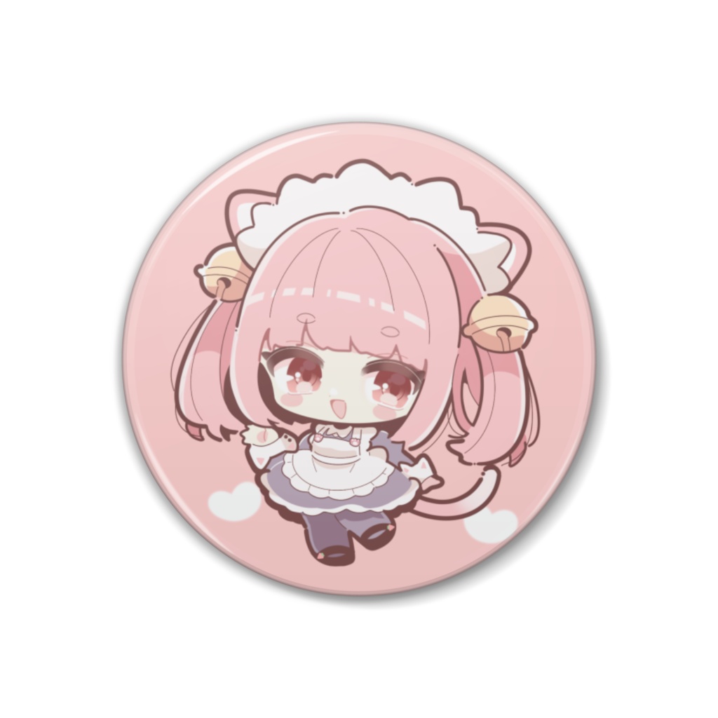 デフォルメ缶バッジ 桜 おみやけやさん Booth