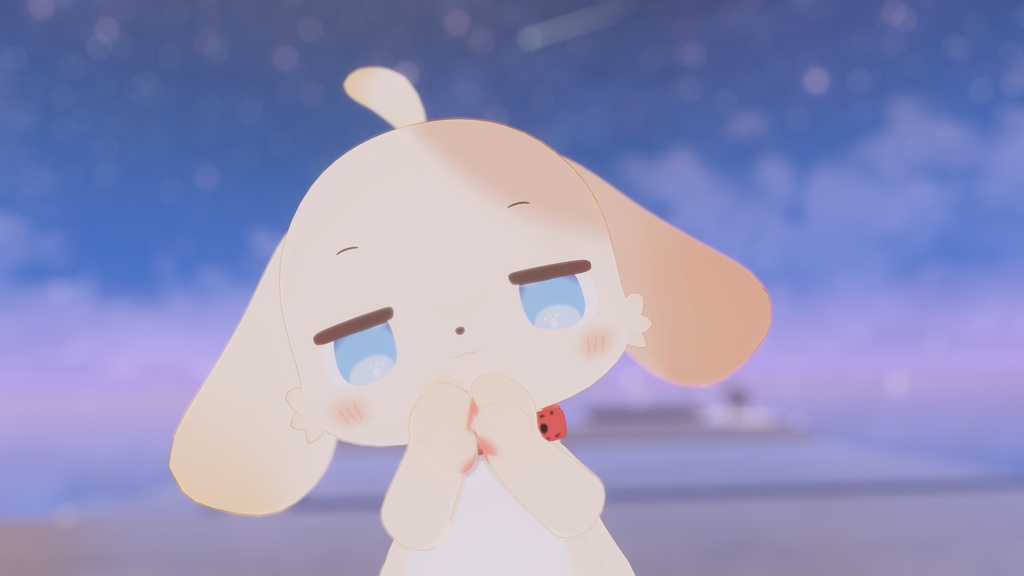 らて - Latte - オリジナル3Dモデル Quest,VRM対応