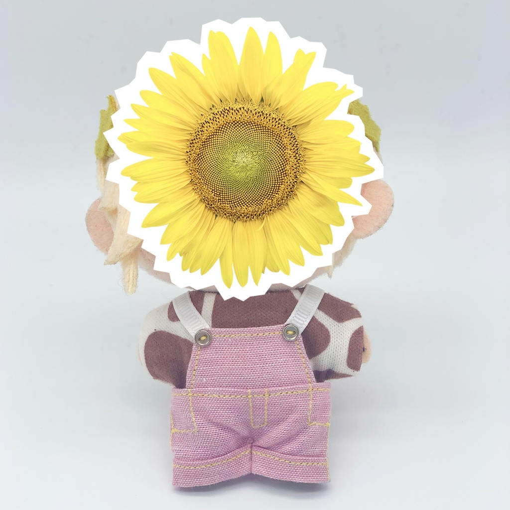 【10cmぬいサイズ】春色のサロペットセット