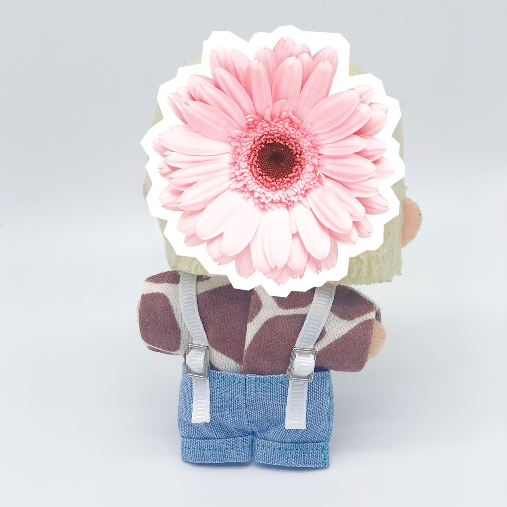 【10cmぬいサイズ】春色のサロペットセット