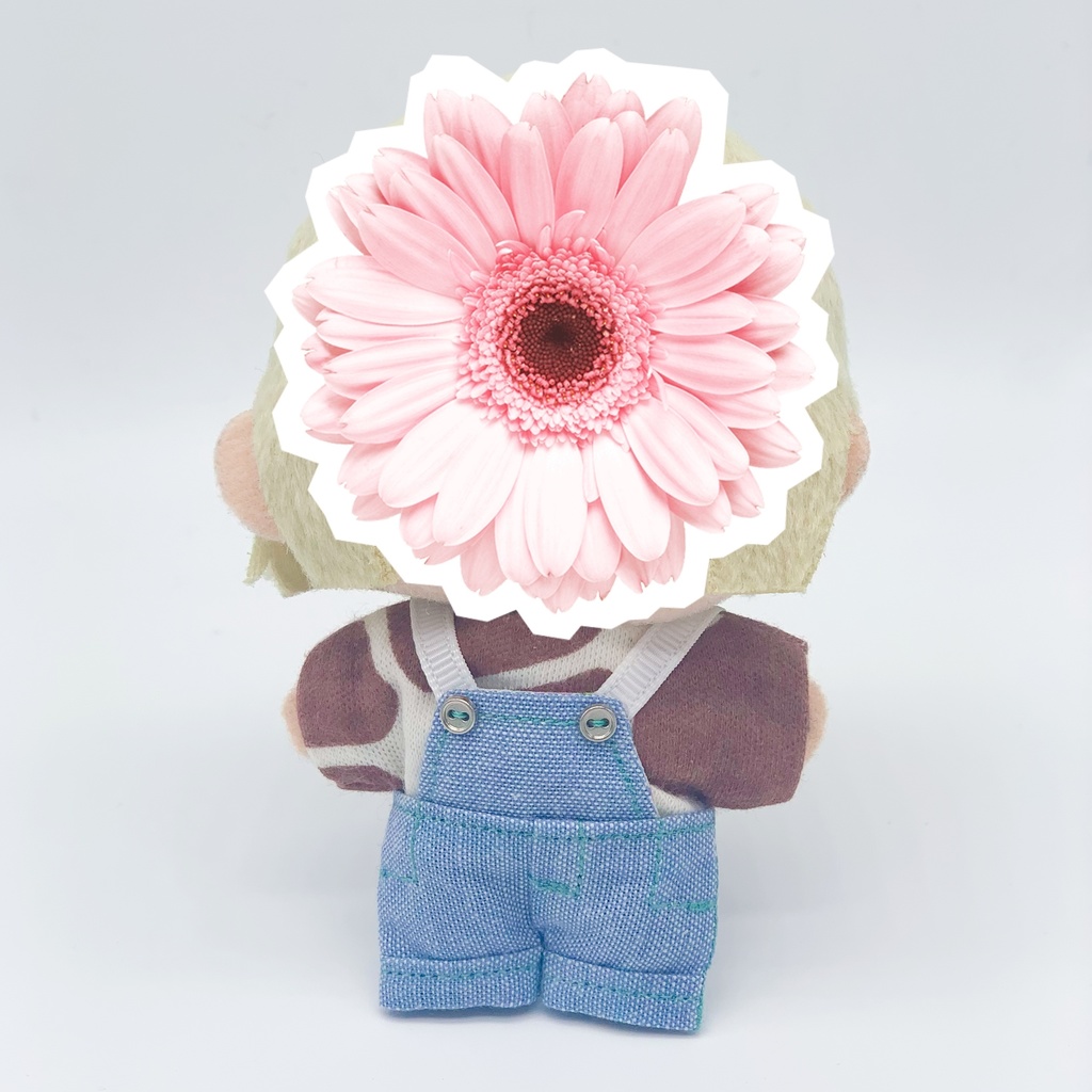 【10cmぬいサイズ】春色のサロペットセット