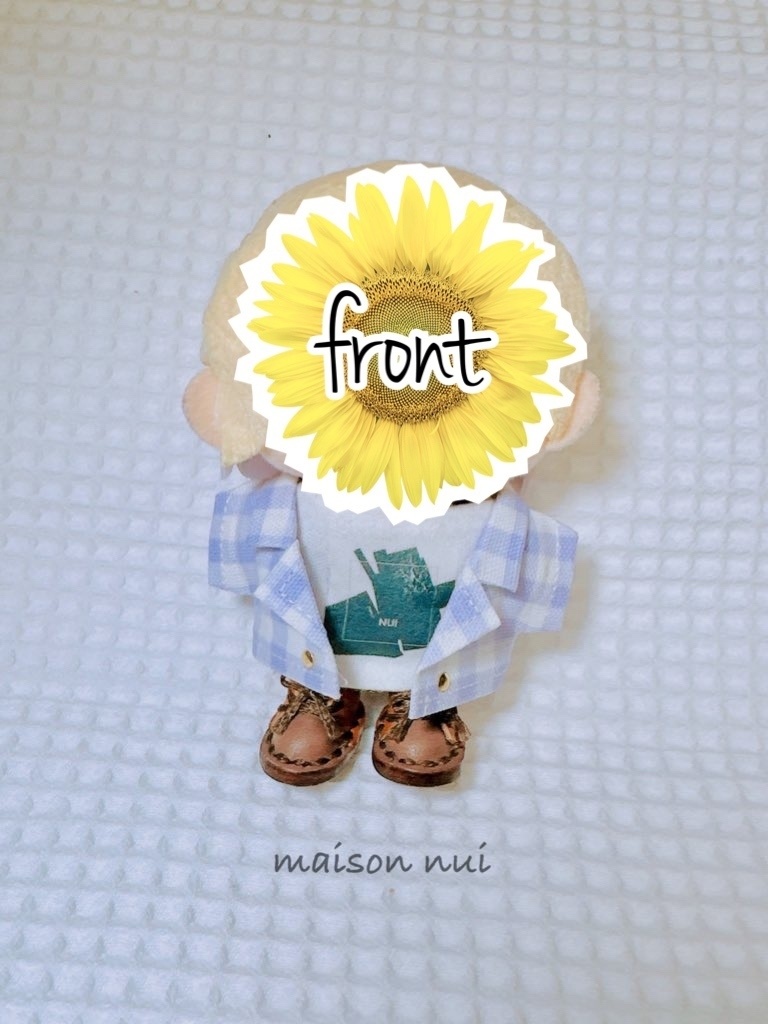 【10cmぬいサイズ】パステルカラージャケット