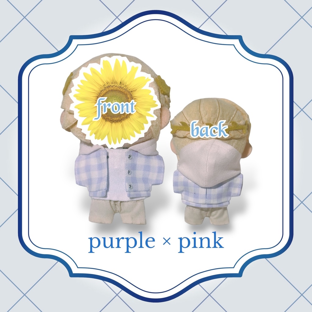 パステルカラーのフード付きジャケット