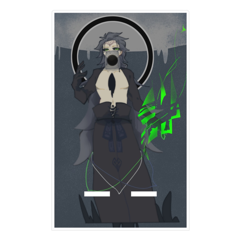 曼荼羅擬人化アクリルスマホスタンド1