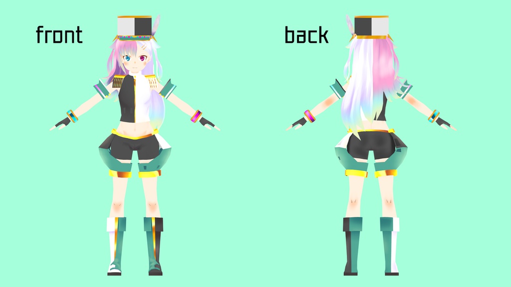 【サポート終了】エモ ver.1.11【VRアバター3Dモデル】