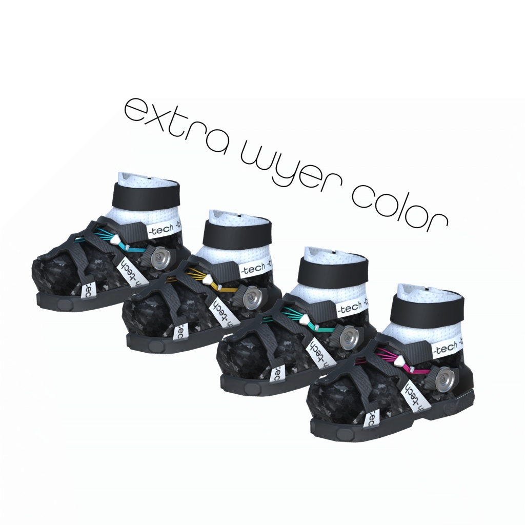 -tech midcut shoes 【VRアバター向け】