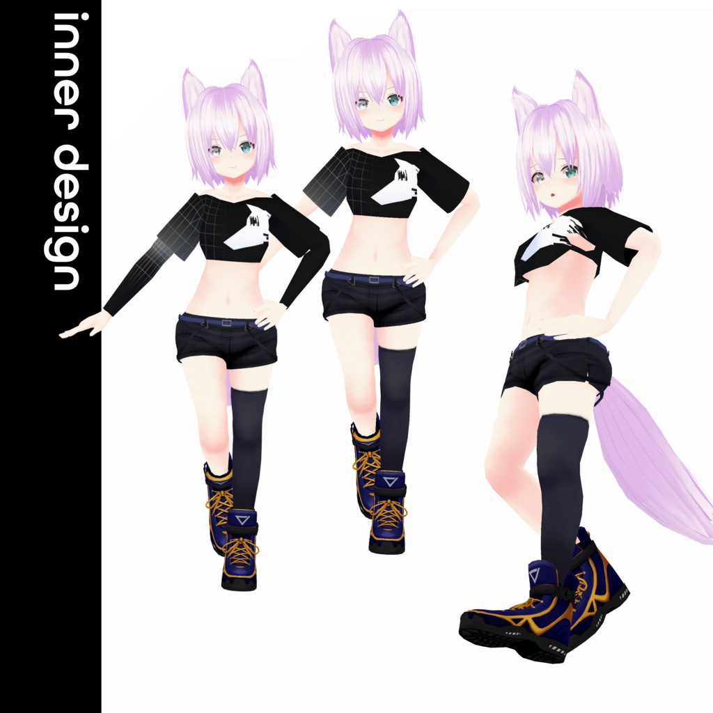 zwei-tech v1.0【ツヴァイちゃん向け着せ替えモデル】