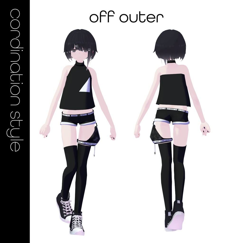 【PB未対応】ung-tech v1.1【アングラの子向け着せ替えモデル】