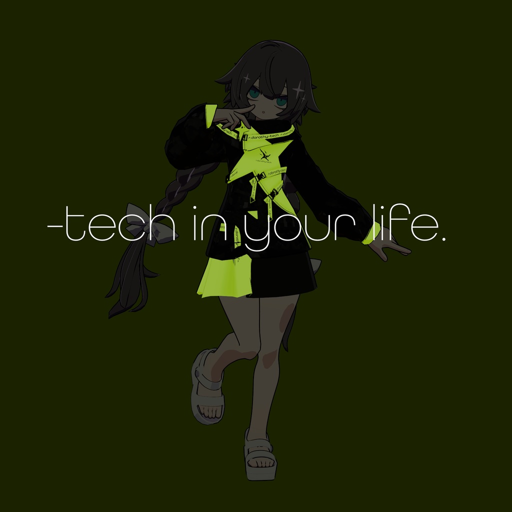 【PB未対応】r.drorothy-tech v1.0 【レプリカドロシー向け着せ替えモデル】