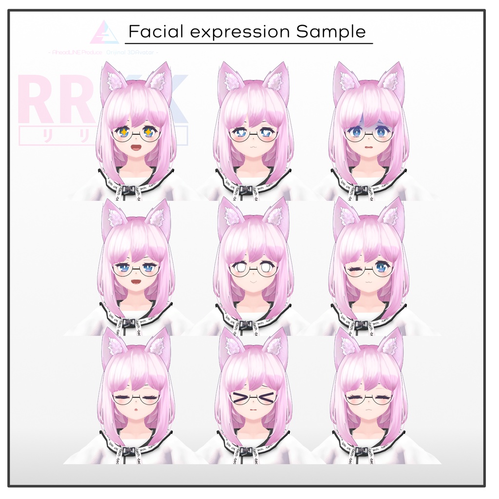 RRKK-リリック- v1.13【オリジナル3Dモデル】