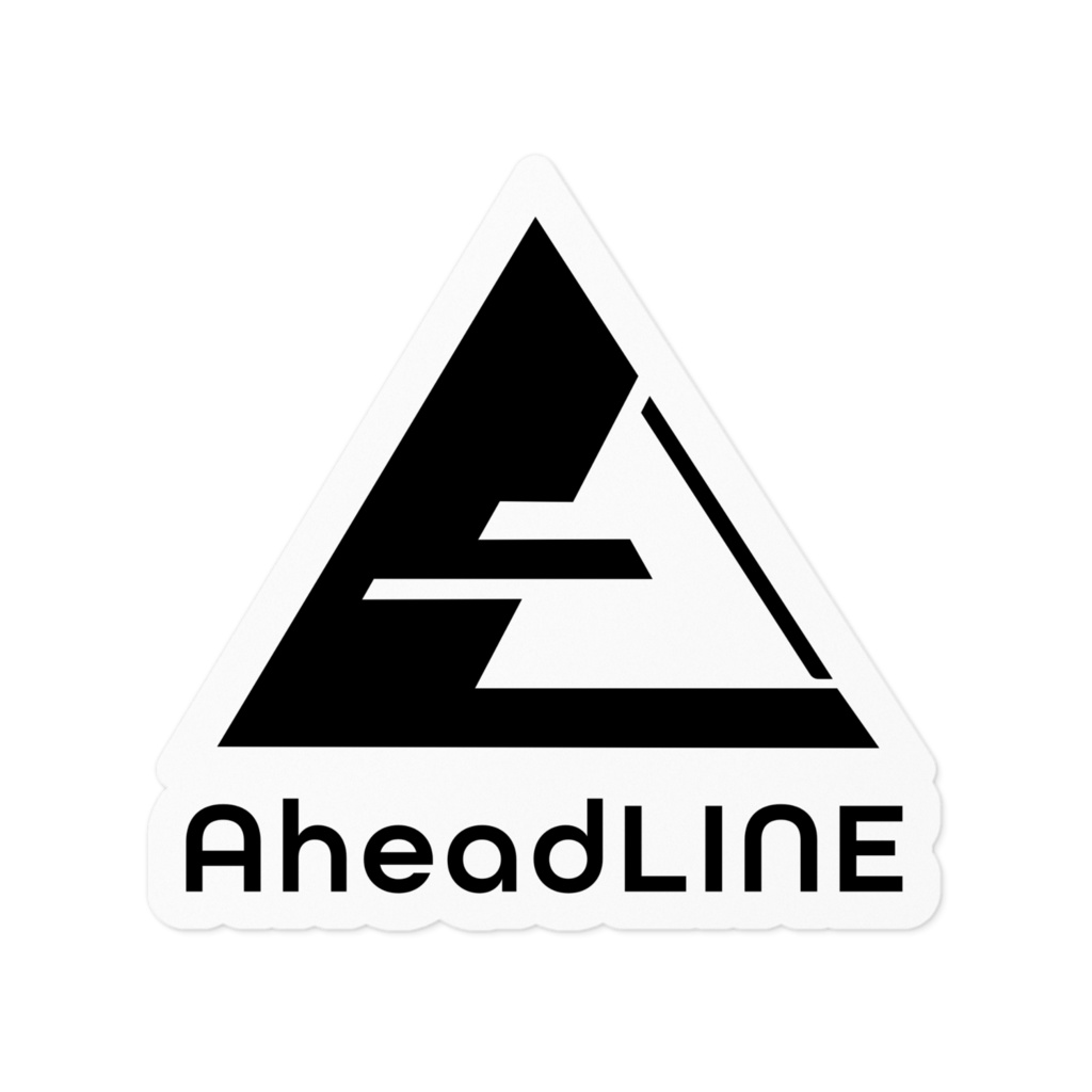 AheadLINE　ロゴステッカー(100x100mm)