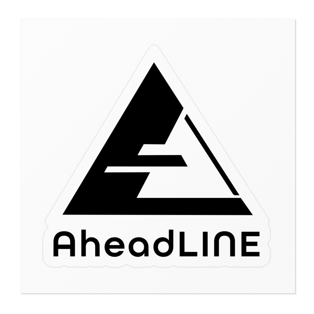 AheadLINE ロゴステッカー(100x100mm)