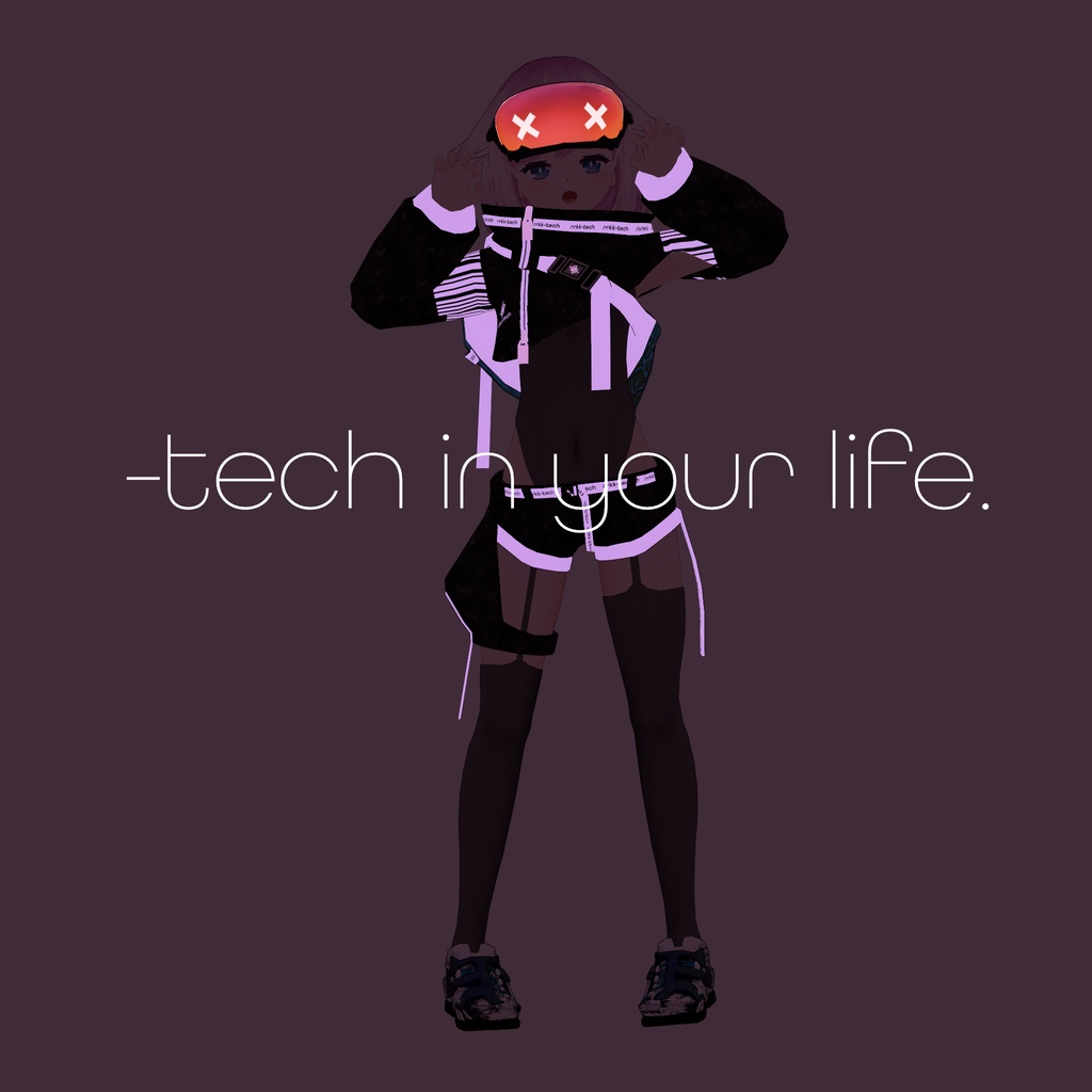 rrkk-tech v1.01【RRKK向け着せ替え衣装モデル】