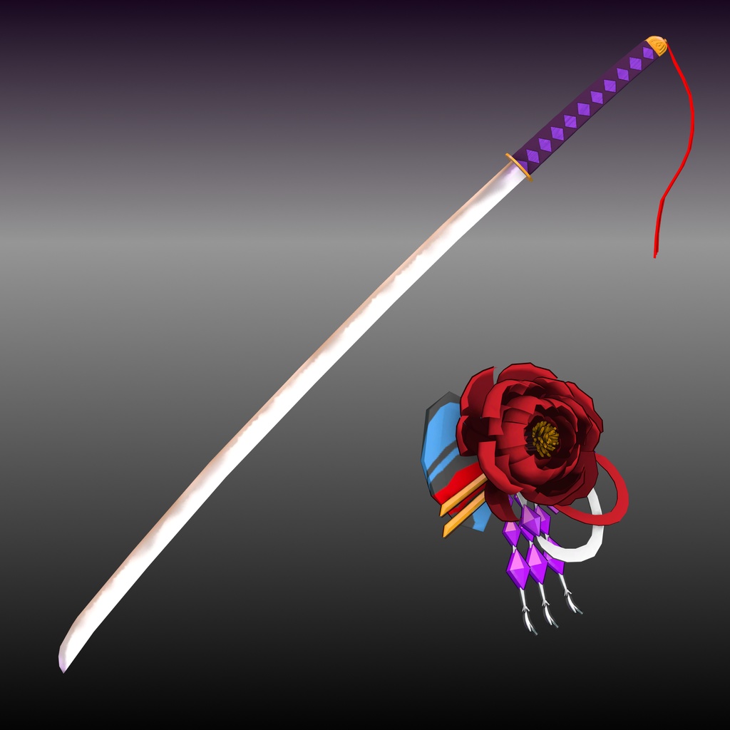 退魔ノ装束 "初烏"【シャーロちゃん向け着せ替え衣装】