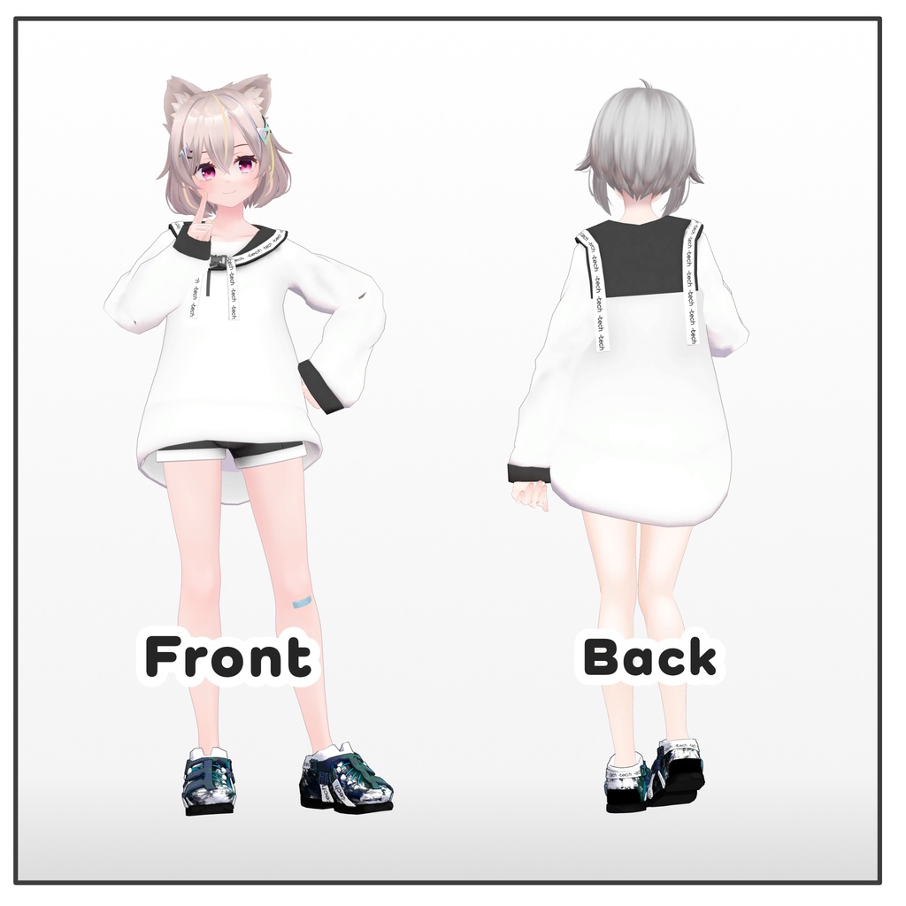 【10アバター対応】-tech SalorParker v1.01