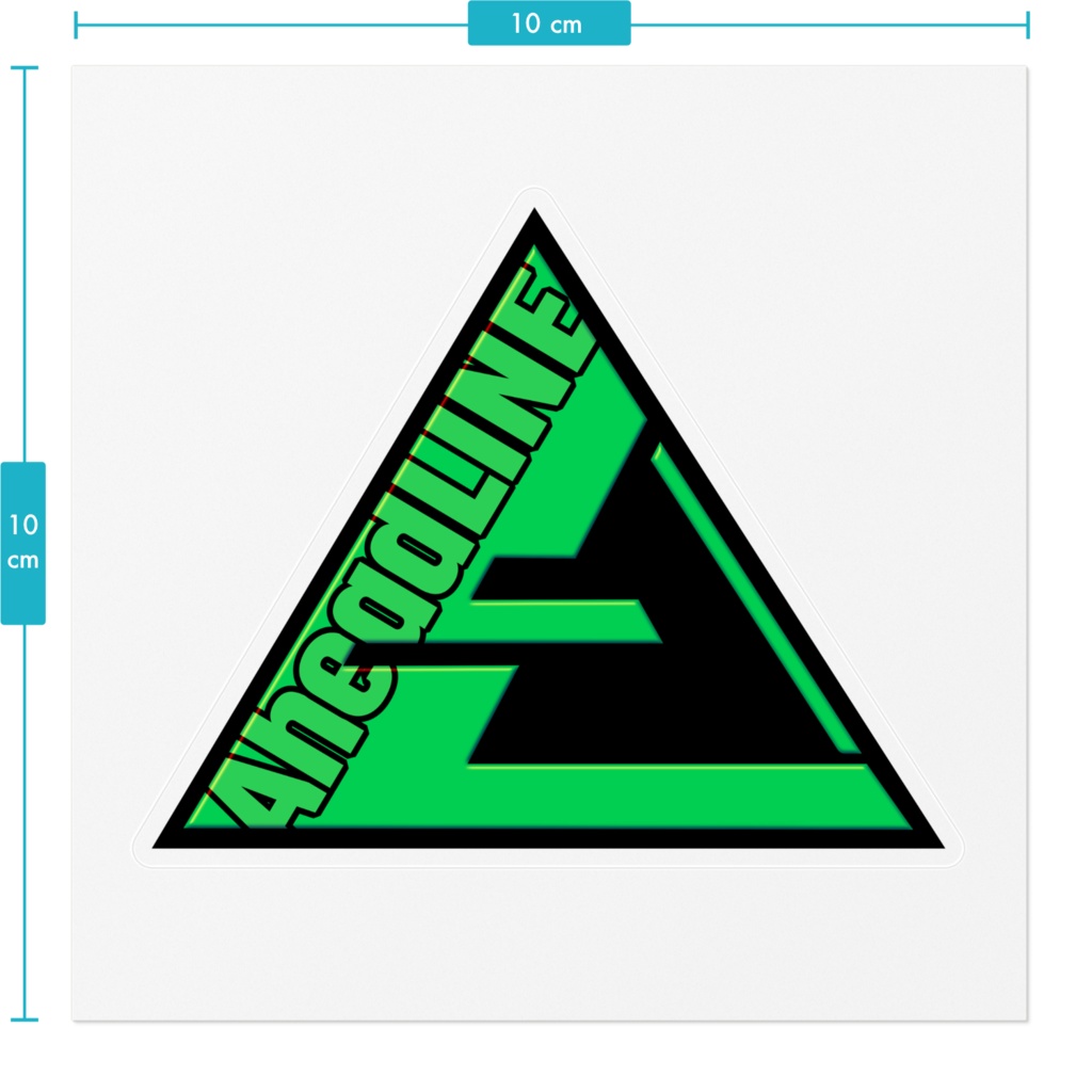 AheadLINE"Colored"ロゴステッカー