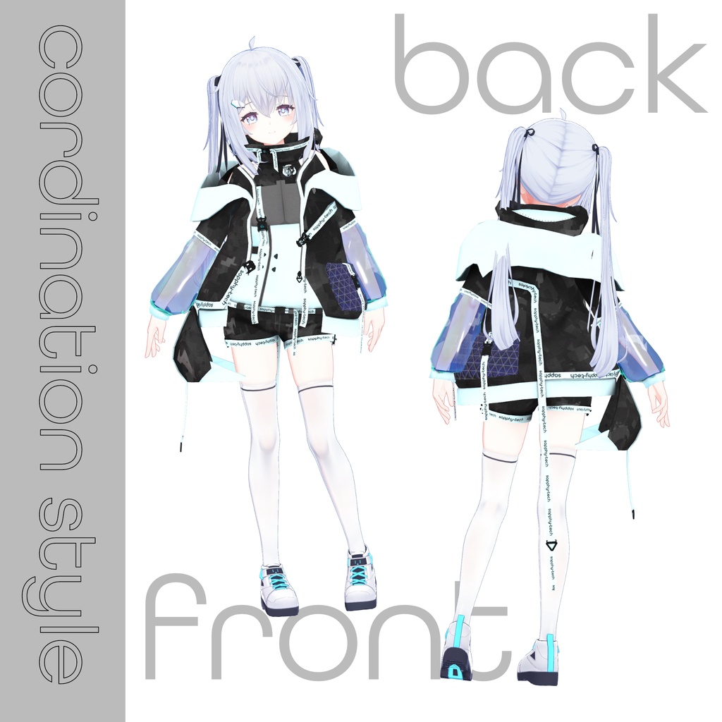 【17アバター対応】sapphy-tech v1.04