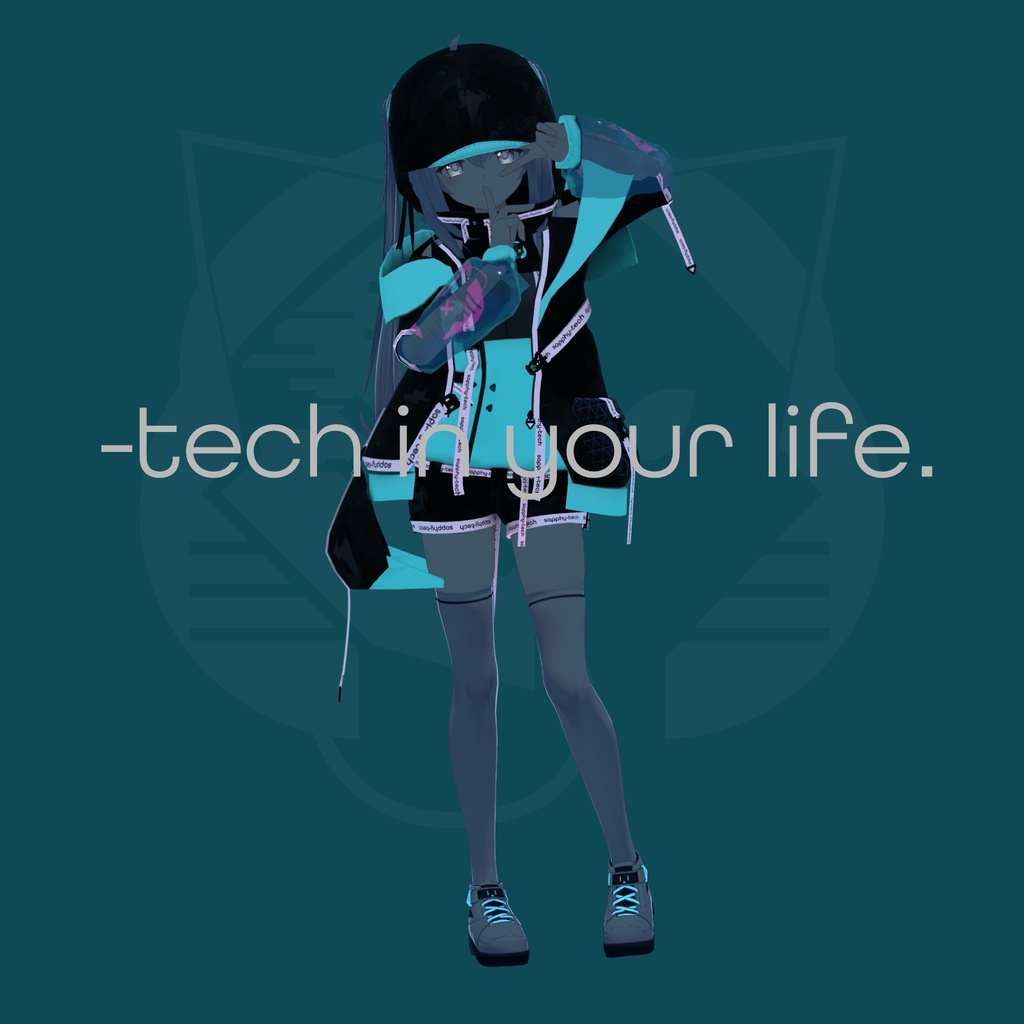【17アバター対応】sapphy-tech v1.04