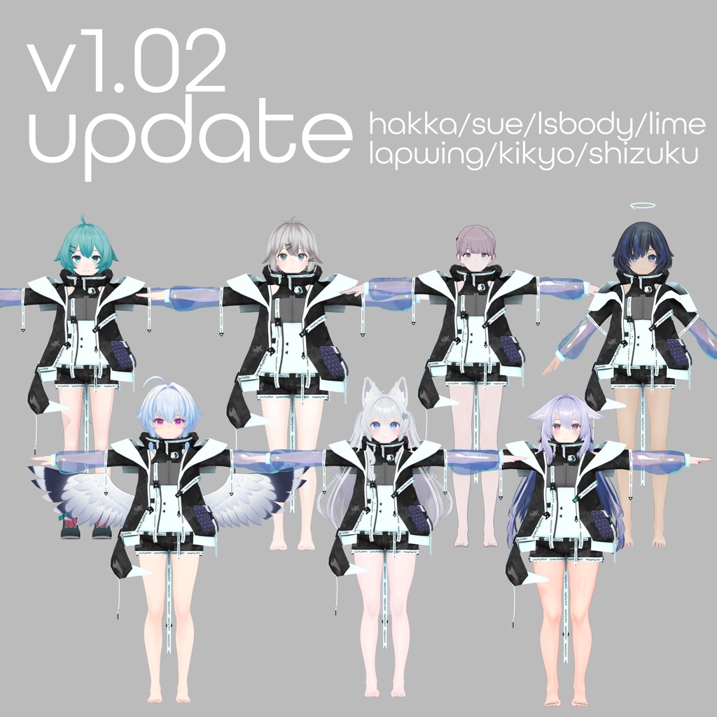 【17アバター対応】sapphy-tech v1.04