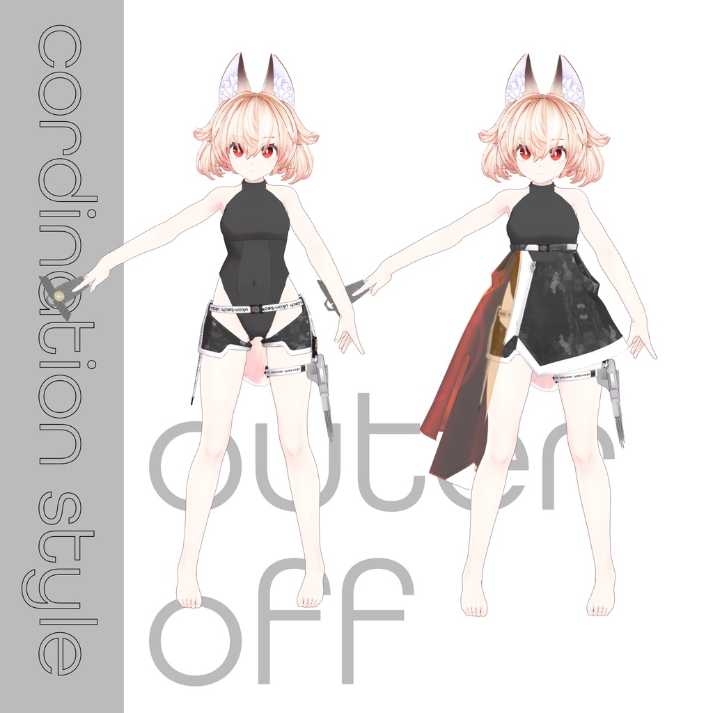 【4アバター対応】ukon-tech v1.00