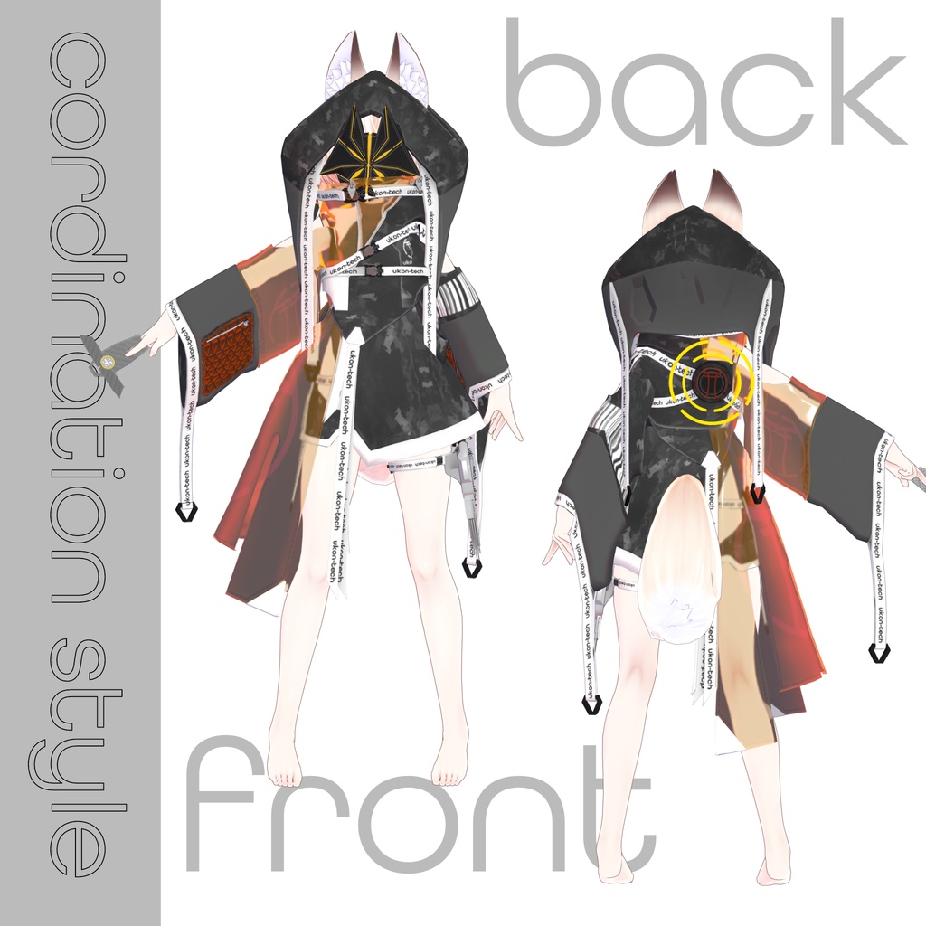 【4アバター対応】ukon-tech v1.00