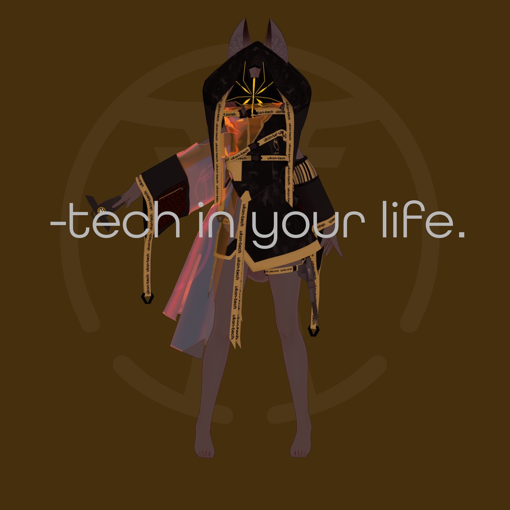 【4アバター対応】ukon-tech v1.00