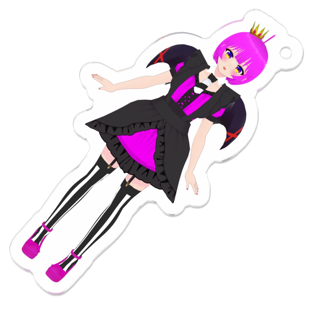 むぎちょこアクキーB(コーティング無し)
