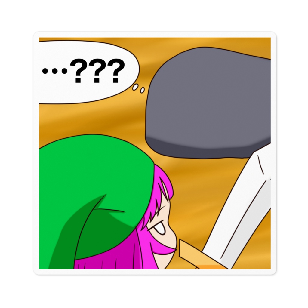 ？？？ステッカー