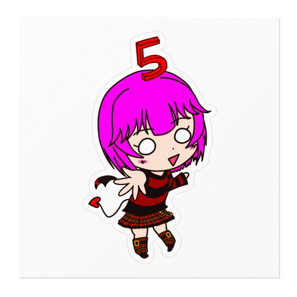 むぎちょこステッカーE