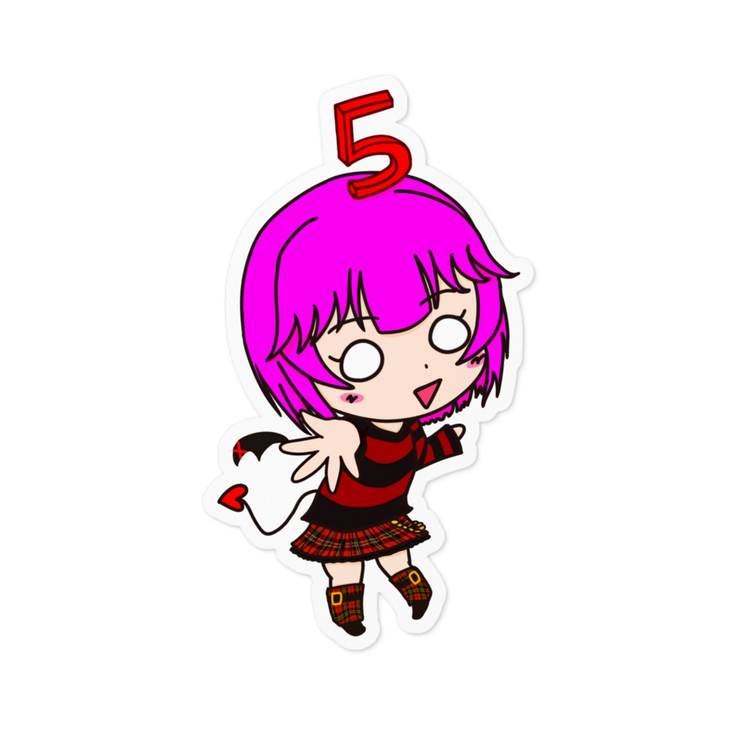 むぎちょこステッカーE