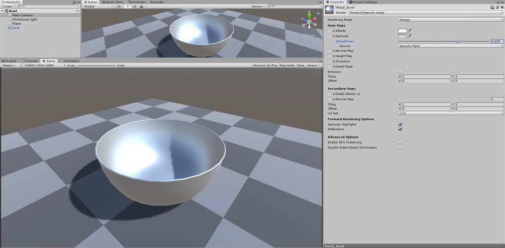 バーチャル調理ボゥル