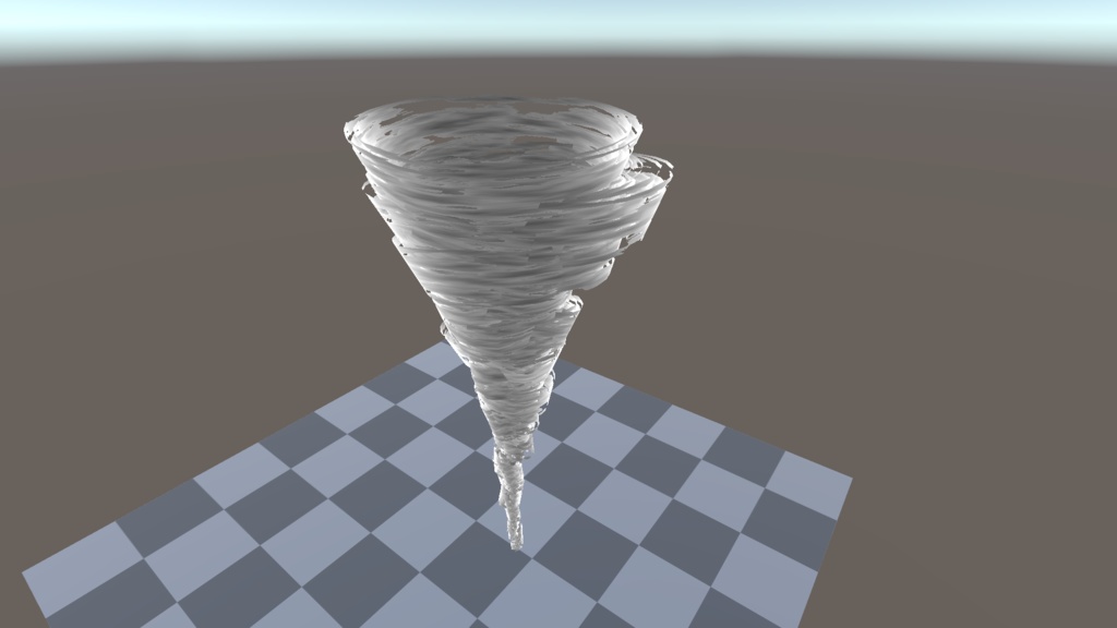 【Unity パーティクル】ハリケーン