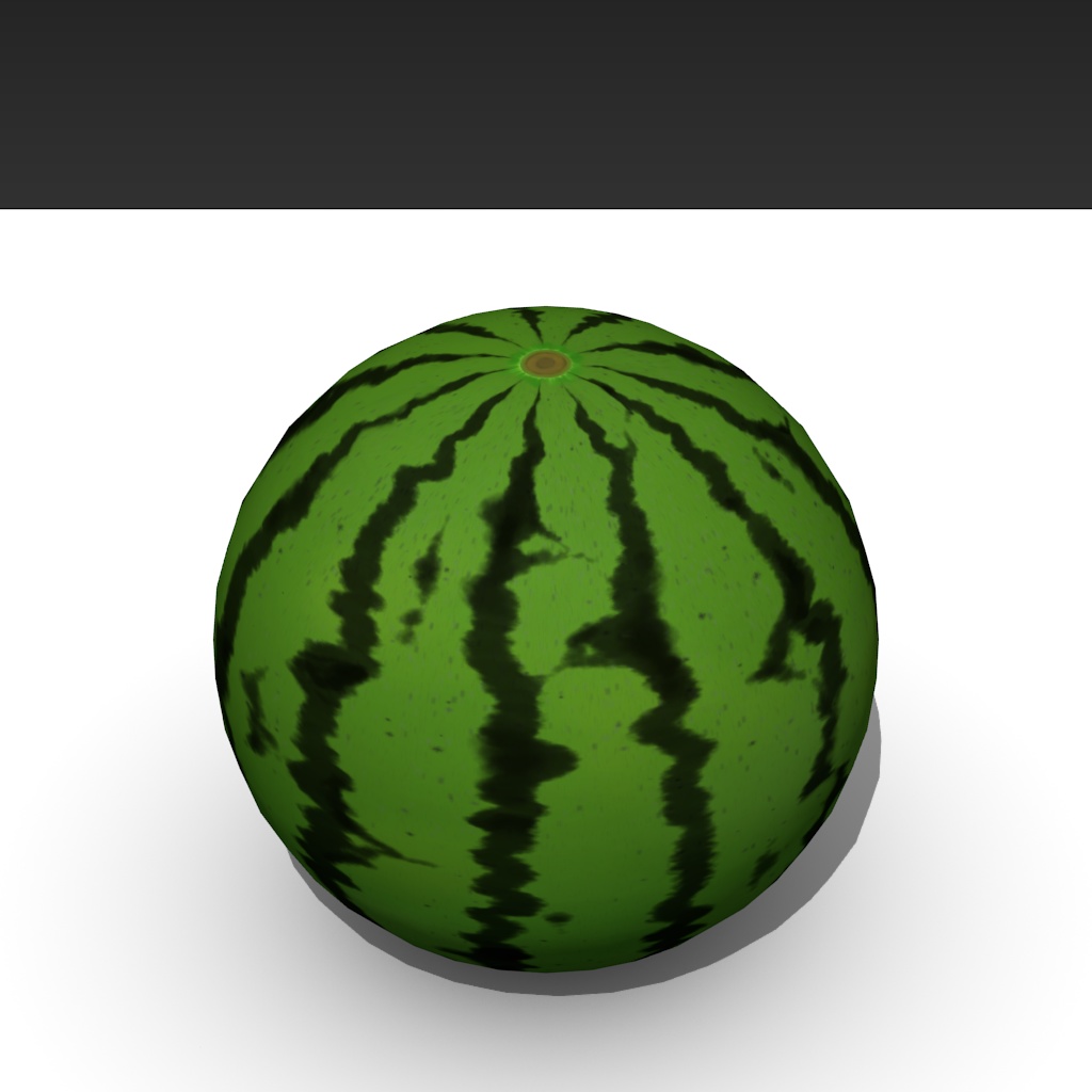 【FBX】スイカ【スイカ割り・スイカ食べセット有り】