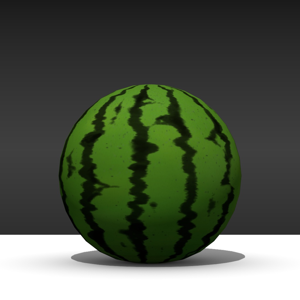 【FBX】スイカ【スイカ割り・スイカ食べセット有り】