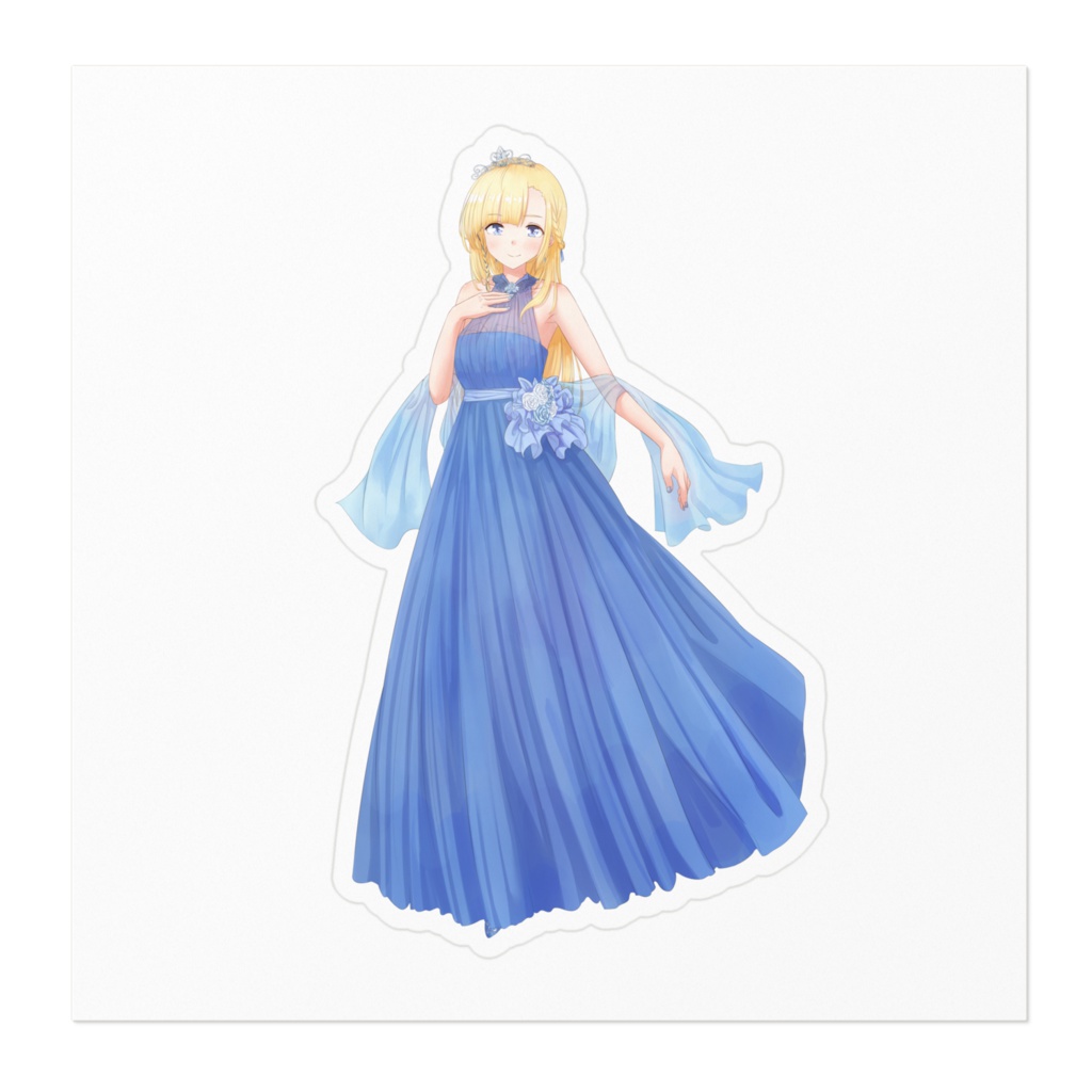 ステッカー(ドレスなアリア)