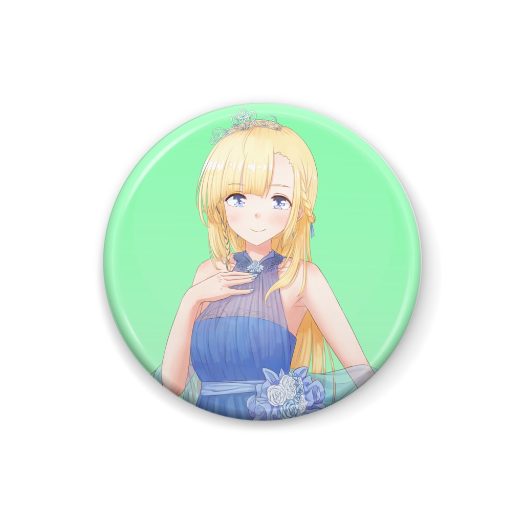 缶バッジ（ドレスなアリア）