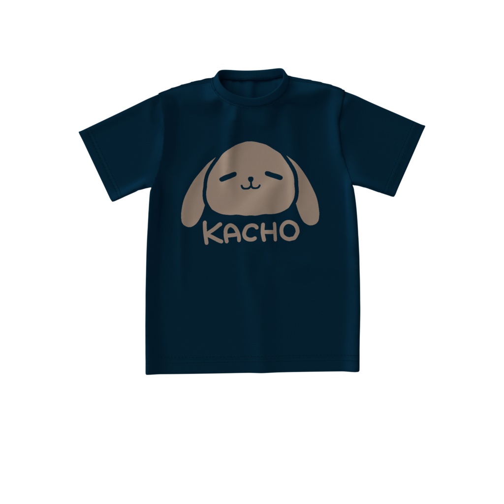 かちょー ビッグシルエットTシャツ(紺)