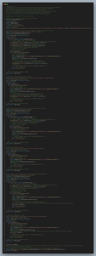 Double Save Zbrush Plugin