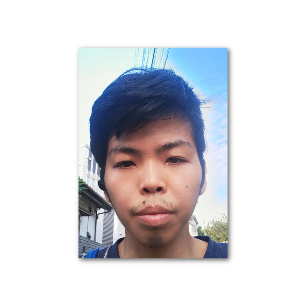 朝日日向 フォト風カード