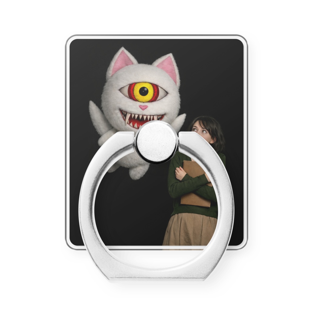 妖怪猫イチメ スマホリング