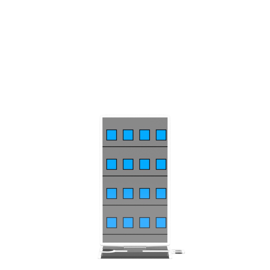 建物 つながるアクスタ