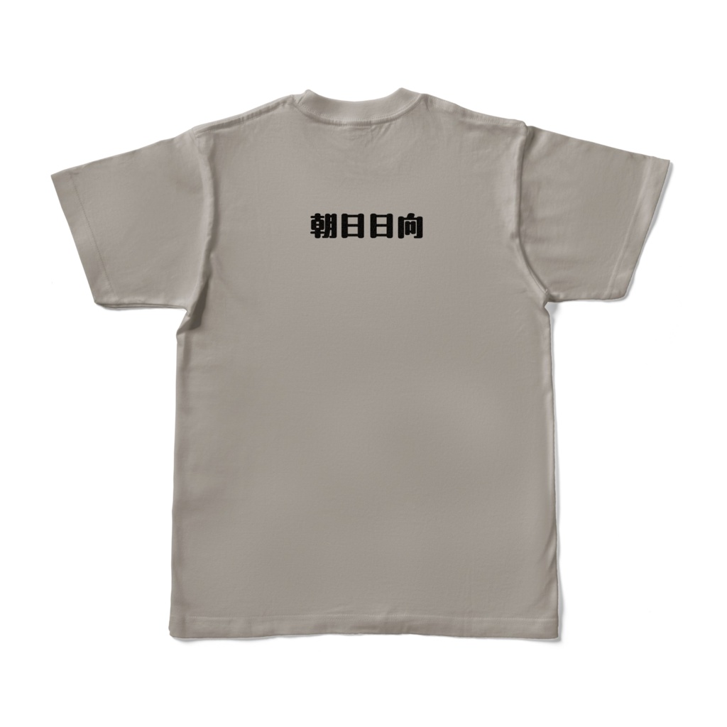 猫の顔面 カラーTシャツ