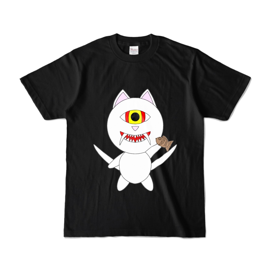 妖怪猫イチメ カラーTシャツ