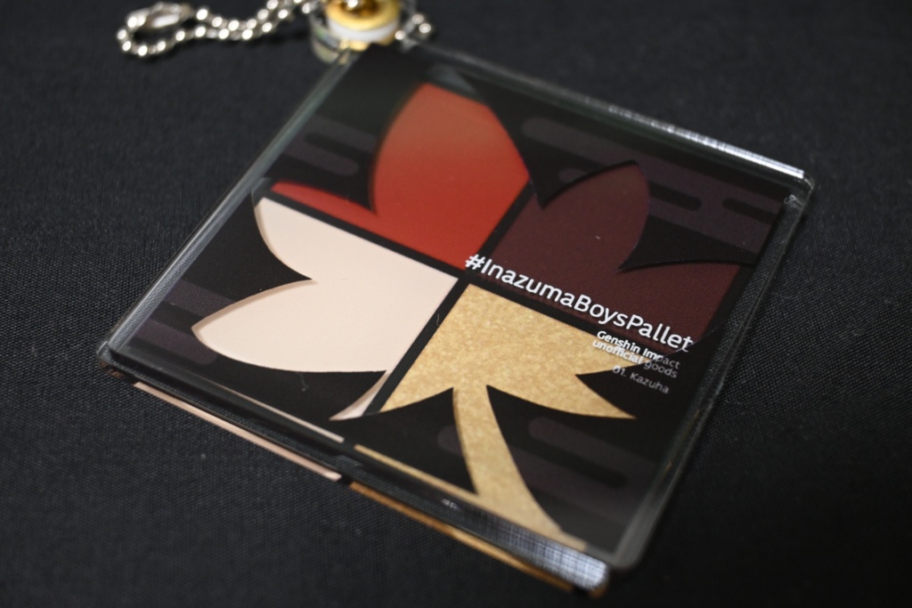 コスメパレット風スライドアクキー【超神ノ叡智2024】