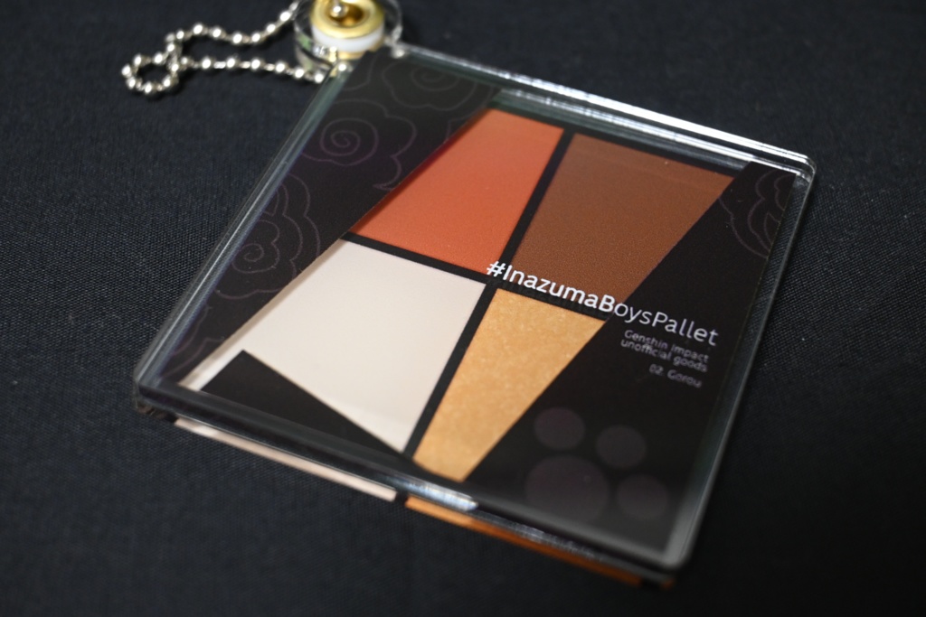 コスメパレット風スライドアクキー【超神ノ叡智2024】