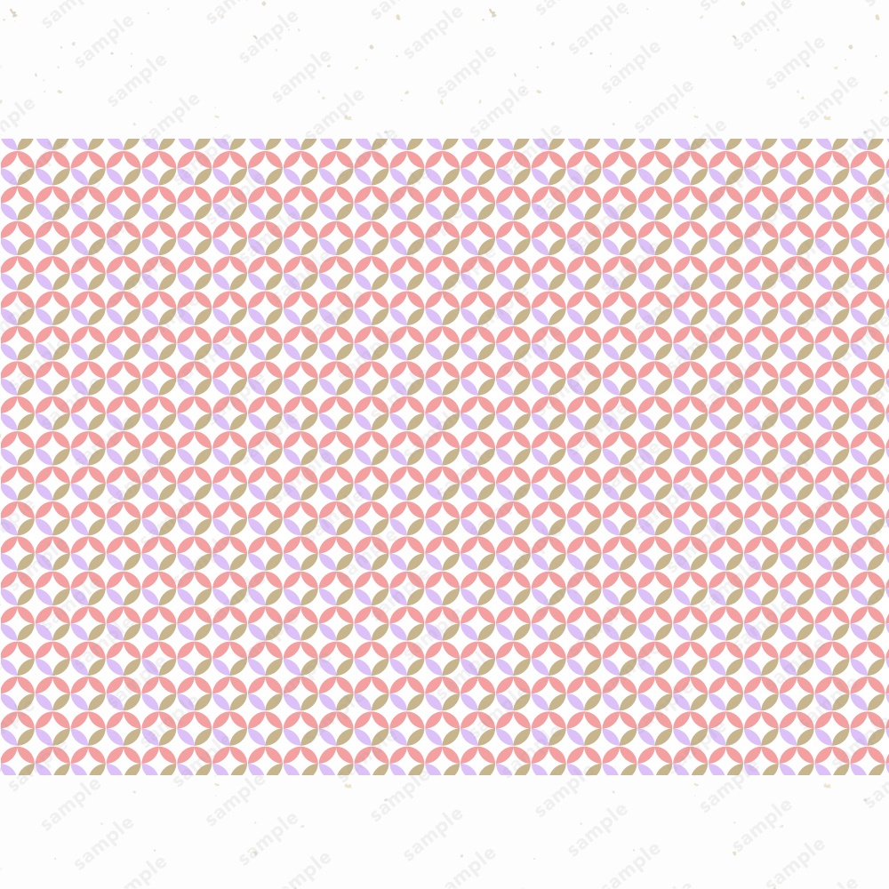 【背景/パターン柄素材】春を感じるかわいい和柄模様パターン50枚セット