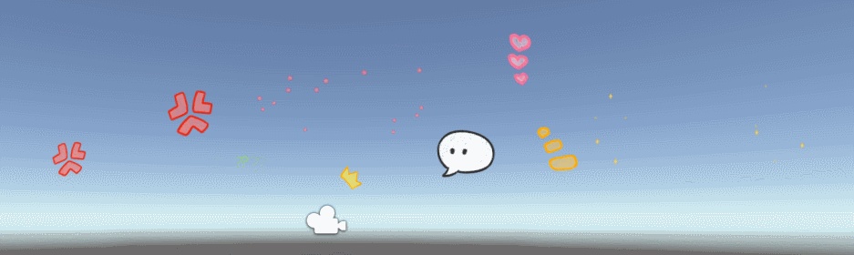 (無料) Emoji particle + homura